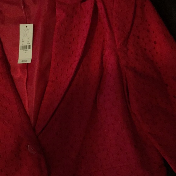 Red New York & Co blazer - Picture 4 of 8